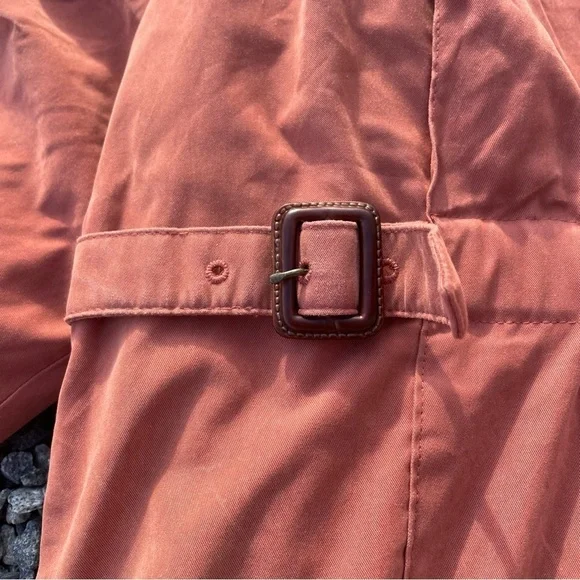 Men's Rust Jacket with Brown Collar - Picture 11 of 16